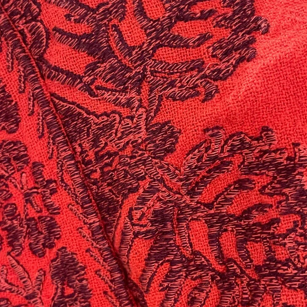 010 Free People Temecula Printed Embroidered Top NWOT Size XS